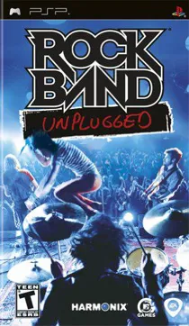 Rock Band Unplugged (EU) box cover front